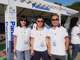 (From the left) Ms Michelle Li, Director of Leisure and Cultural Services, Mr Tony Yue, Chairman of Olympic Day cum Olympic Day Run Organizing Committee and Mr David Mong, Chairman and Group CEO of Shun Hing Group took a picture in front of Panasonic booth.